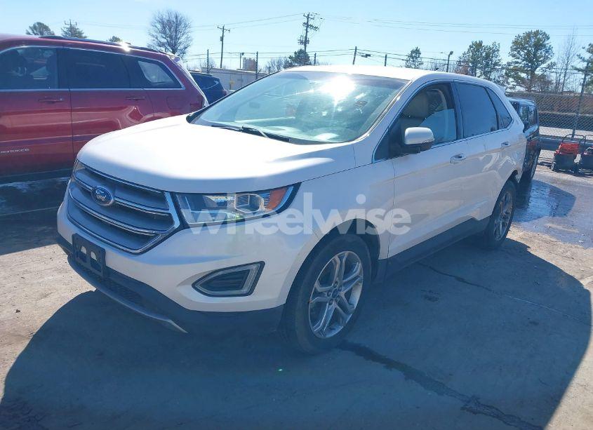 Photo 2 of 2017 Ford Edge TITANIUM (VIN 2FMPK3K83HBC58497)