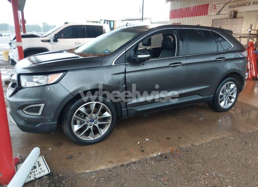 Photo 2 of 2015 Ford Edge TITANIUM (VIN 2FMPK3K84FBB38608)