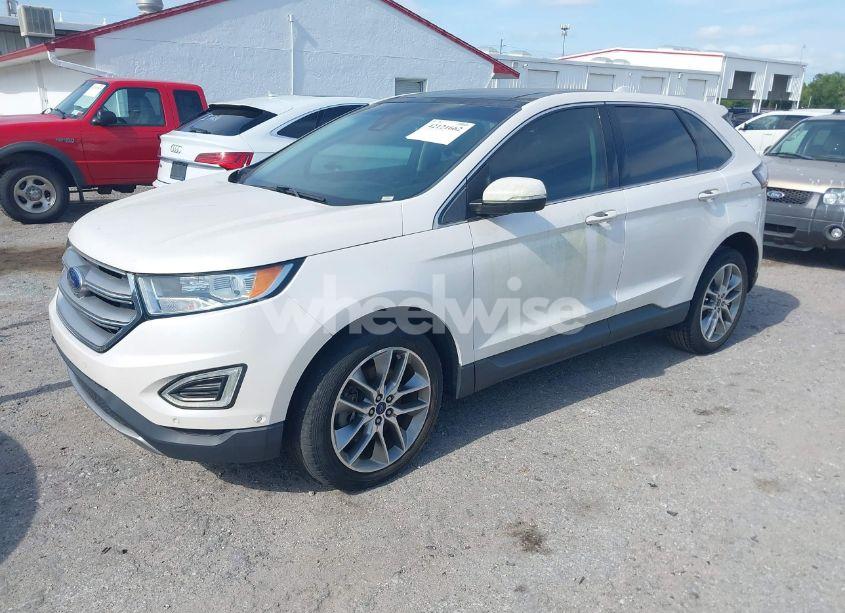 Photo 2 of 2016 Ford Edge TITANIUM (VIN 2FMPK3K88GBB17424)