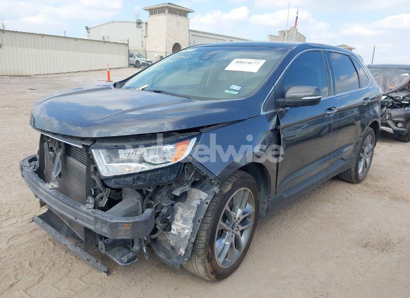 Photo 2 of 2015 Ford Edge TITANIUM (VIN 2FMPK3K89FBB26941)