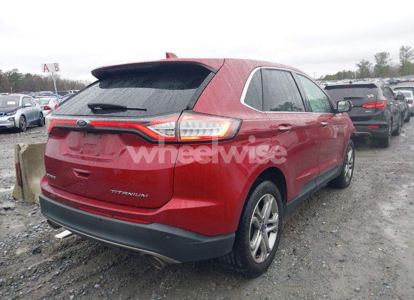 Photo 4 of 2016 Ford Edge TITANIUM (VIN 2FMPK3K89GBB42624)