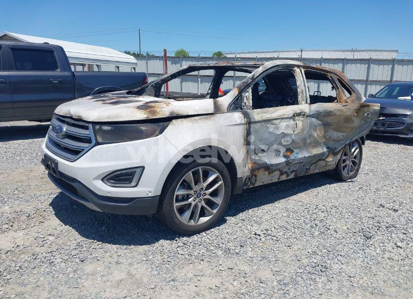 Photo 2 of 2017 Ford Edge TITANIUM (VIN 2FMPK3K89HBB08717)