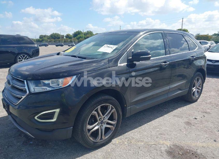 Photo 2 of 2016 Ford Edge TITANIUM (VIN 2FMPK3K8XGBB12788)