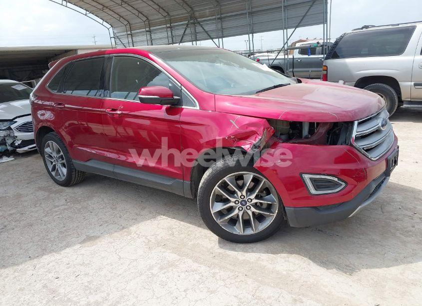 2017 Ford Edge TITANIUM (VIN 2FMPK3K8XHBB10377) main photo