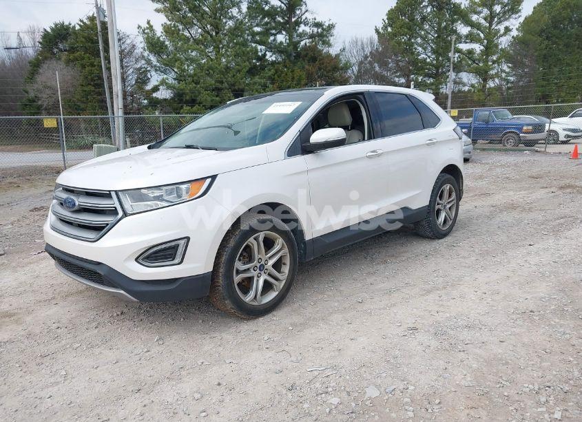 Photo 2 of 2017 Ford Edge TITANIUM (VIN 2FMPK3K90HBB11790)