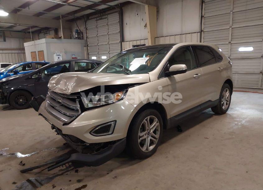 Photo 2 of 2017 Ford Edge TITANIUM (VIN 2FMPK3K90HBB75599)