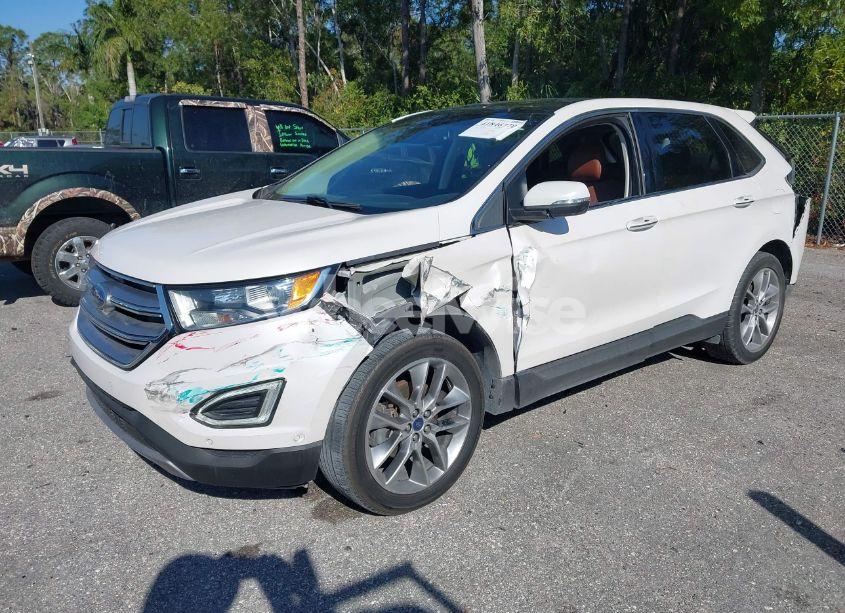 Photo 2 of 2017 Ford Edge TITANIUM (VIN 2FMPK3K90HBC01490)