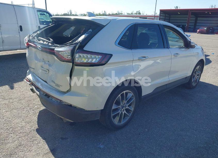 Photo 4 of 2017 Ford Edge TITANIUM (VIN 2FMPK3K90HBC01490)