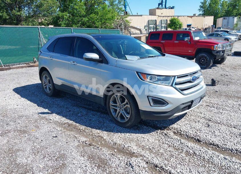 2017 Ford Edge TITANIUM (VIN 2FMPK3K90HBC63858) main photo