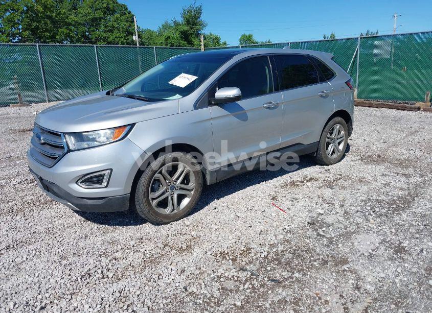 Photo 2 of 2017 Ford Edge TITANIUM (VIN 2FMPK3K90HBC63858)