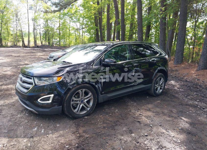 Photo 2 of 2018 Ford Edge TITANIUM (VIN 2FMPK3K90JBB44553)