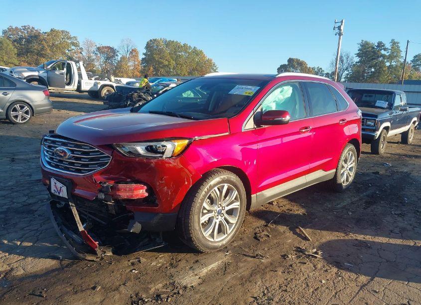 Photo 2 of 2019 Ford Edge TITANIUM (VIN 2FMPK3K90KBC57260)