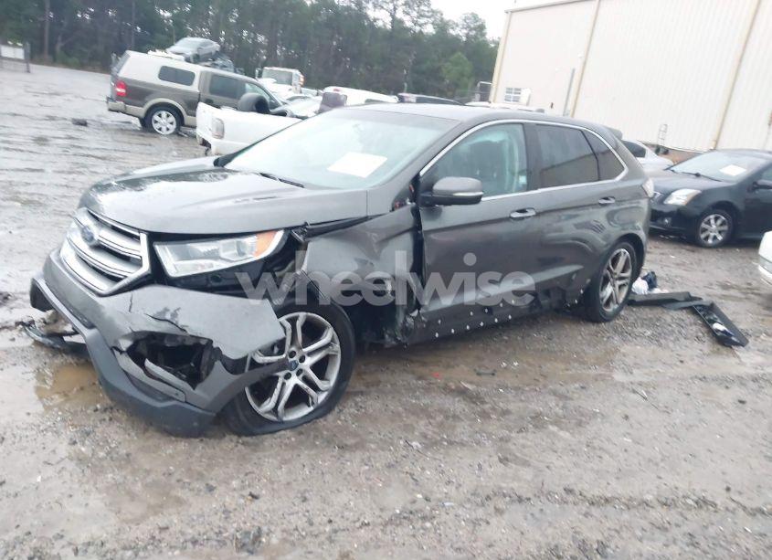 Photo 2 of 2016 Ford Edge TITANIUM (VIN 2FMPK3K91GBB12302)