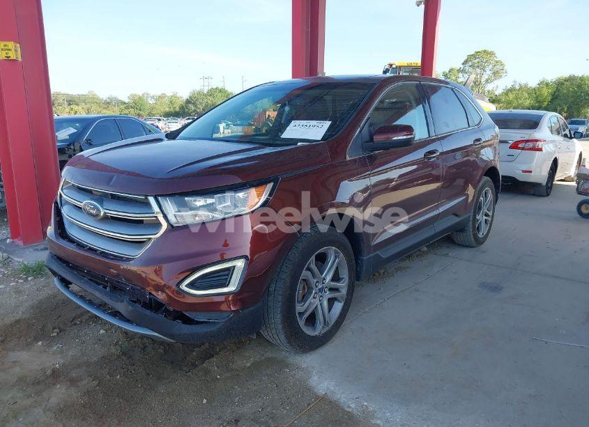 Photo 2 of 2016 Ford Edge TITANIUM (VIN 2FMPK3K91GBB57725)