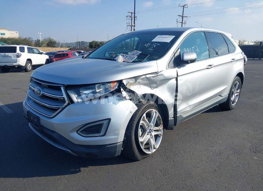 Photo 2 of 2017 Ford Edge TITANIUM (VIN 2FMPK3K91HBB60058)