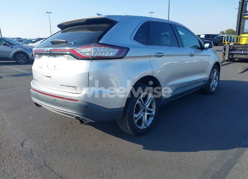 Photo 4 of 2017 Ford Edge TITANIUM (VIN 2FMPK3K91HBB60058)