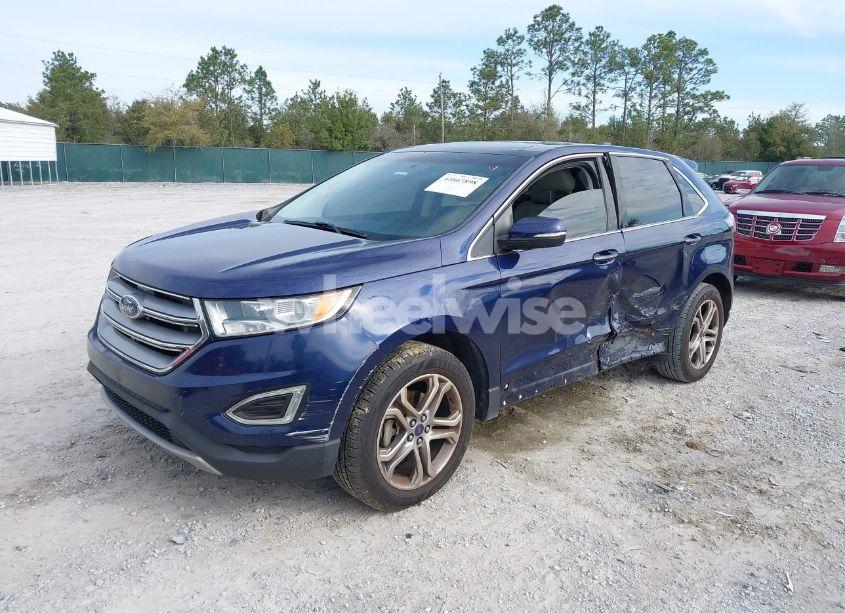 Photo 2 of 2016 Ford Edge TITANIUM (VIN 2FMPK3K92GBB92080)