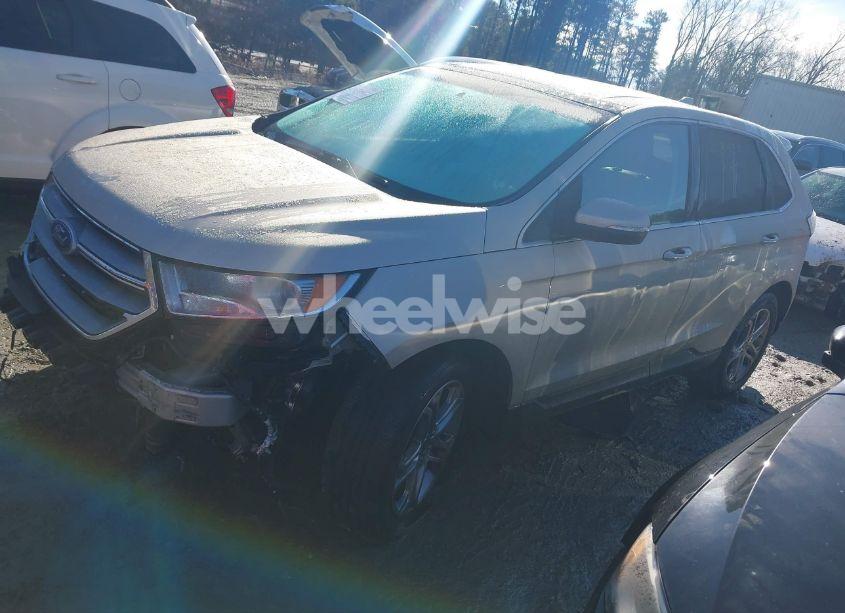 Photo 2 of 2018 Ford Edge TITANIUM (VIN 2FMPK3K92JBB06323)