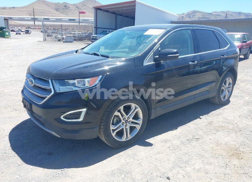Photo 2 of 2018 Ford Edge TITANIUM (VIN 2FMPK3K92JBB06709)