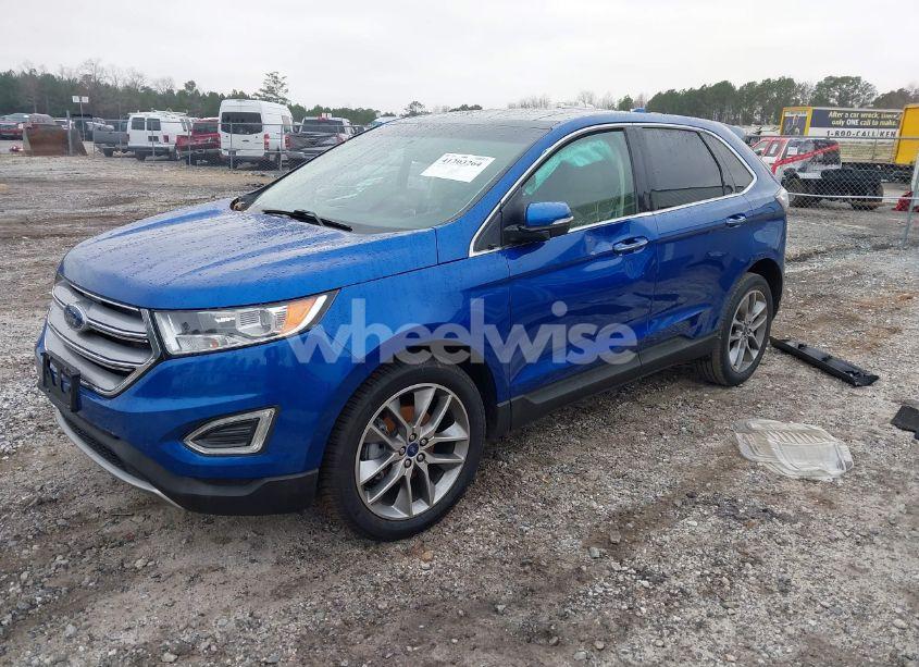 Photo 2 of 2018 Ford Edge TITANIUM (VIN 2FMPK3K92JBB35563)
