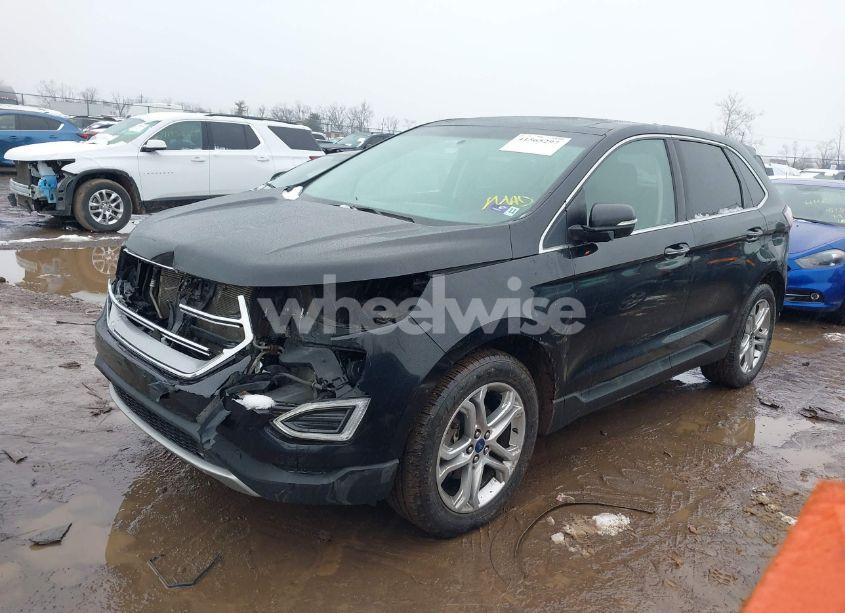 Photo 2 of 2018 Ford Edge TITANIUM (VIN 2FMPK3K92JBB41606)