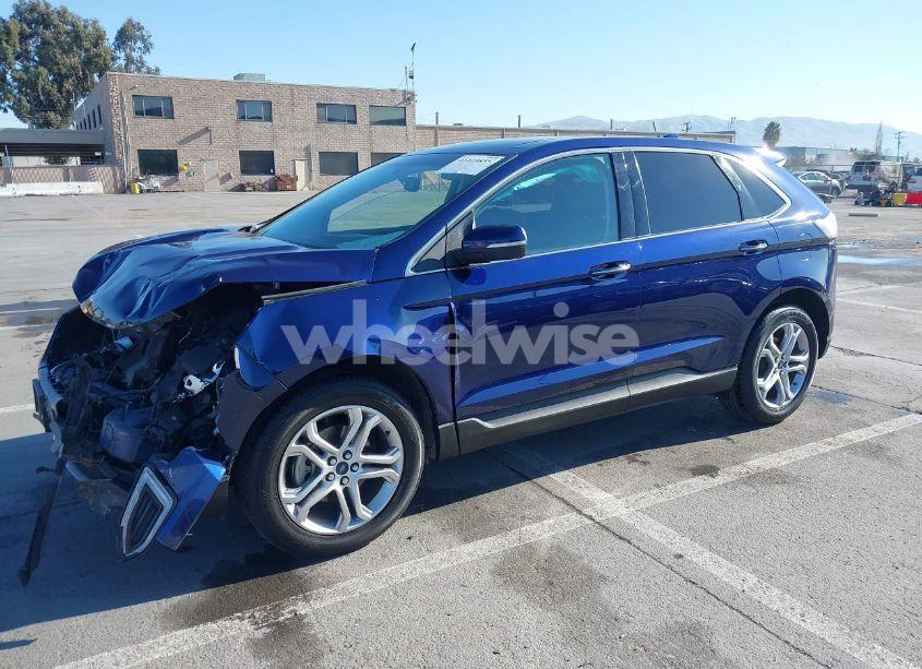 Photo 2 of 2016 Ford Edge TITANIUM (VIN 2FMPK3K95GBB21391)