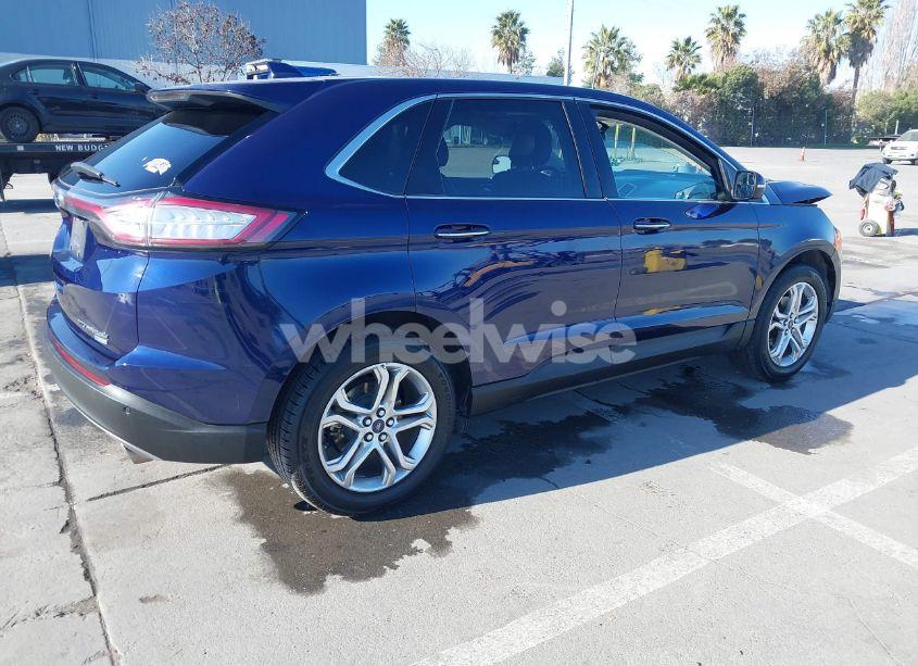 Photo 4 of 2016 Ford Edge TITANIUM (VIN 2FMPK3K95GBB21391)