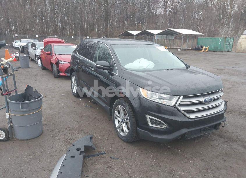 2017 Ford Edge TITANIUM (VIN 2FMPK3K95HBB29668) main photo