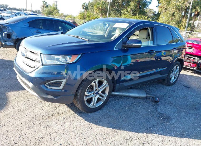 Photo 2 of 2017 Ford Edge TITANIUM (VIN 2FMPK3K95HBC03574)