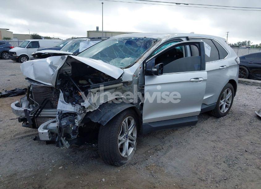 Photo 2 of 2018 Ford Edge TITANIUM (VIN 2FMPK3K96JBB06325)