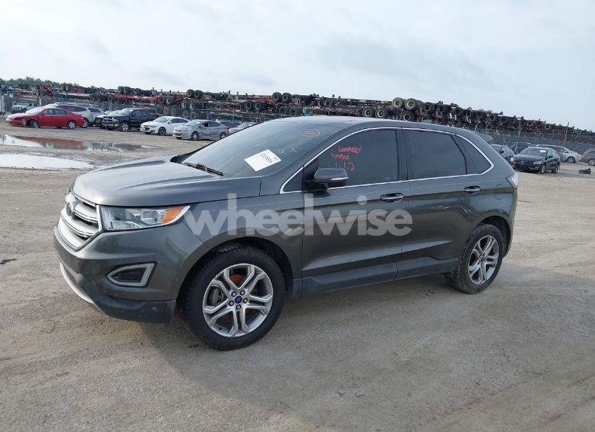 Photo 14 of 2017 Ford Edge TITANIUM (VIN 2FMPK3K97HBB05324)