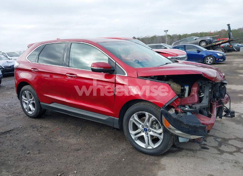 Photo 13 of 2017 Ford Edge TITANIUM (VIN 2FMPK3K97HBB05842)