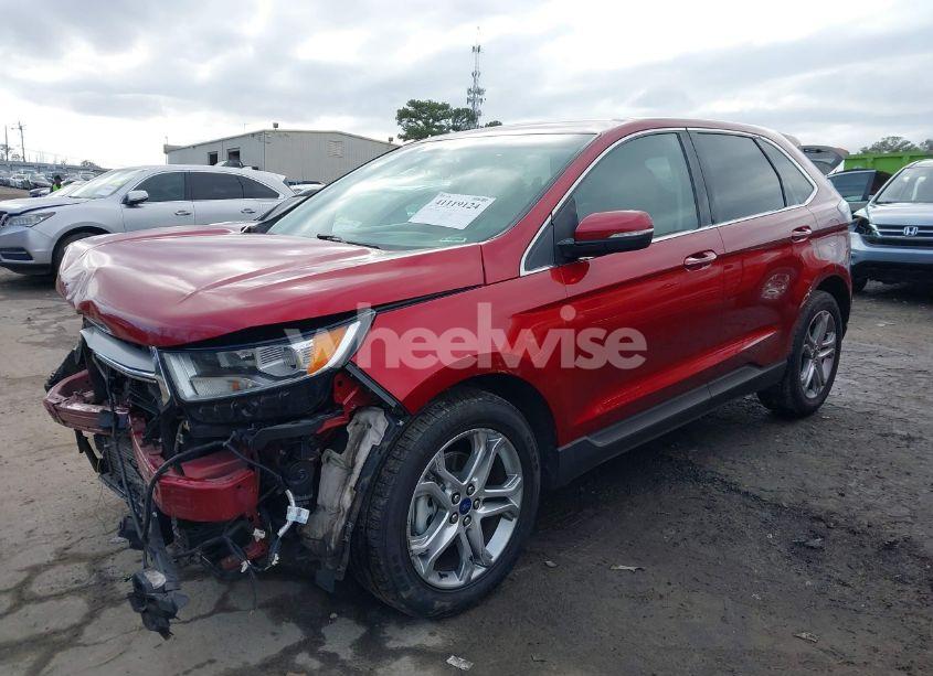 Photo 2 of 2017 Ford Edge TITANIUM (VIN 2FMPK3K97HBB05842)
