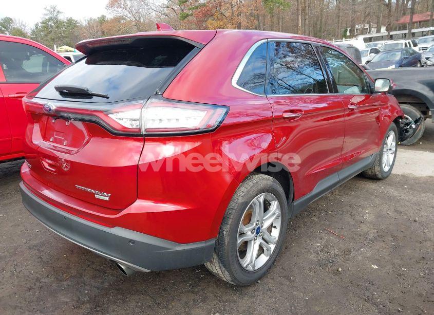 Photo 4 of 2017 Ford Edge TITANIUM (VIN 2FMPK3K97HBB05842)