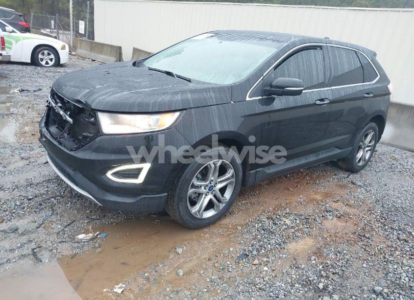 Photo 2 of 2017 Ford Edge TITANIUM (VIN 2FMPK3K97HBB06036)