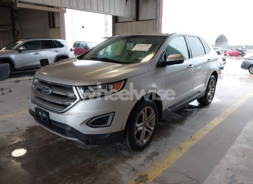 Photo 2 of 2017 Ford Edge TITANIUM (VIN 2FMPK3K98HBB05493)