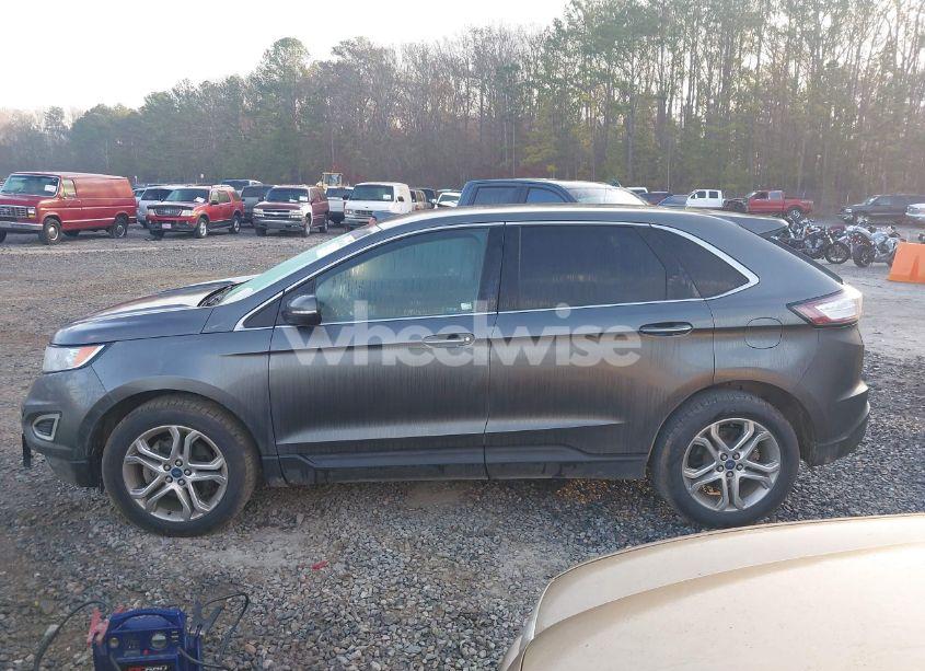 Photo 14 of 2017 Ford Edge TITANIUM (VIN 2FMPK3K98HBB12296)