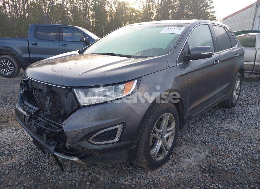 Photo 2 of 2017 Ford Edge TITANIUM (VIN 2FMPK3K98HBB12296)
