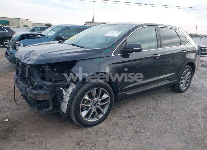 Photo 2 of 2015 Ford Edge TITANIUM (VIN 2FMPK3K99FBB71144)