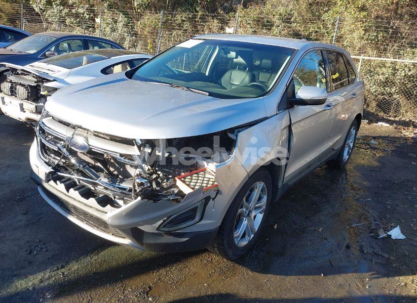Photo 2 of 2017 Ford Edge TITANIUM (VIN 2FMPK3K99HBB05406)