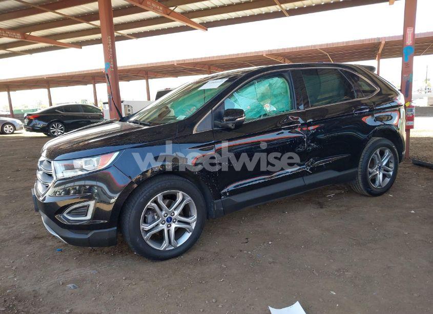 Photo 2 of 2017 Ford Edge TITANIUM (VIN 2FMPK3K99HBB12288)