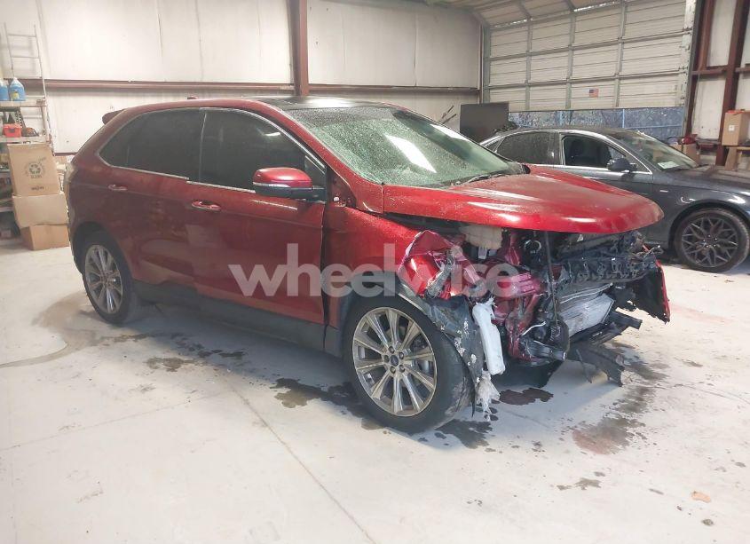 2017 Ford Edge TITANIUM (VIN 2FMPK3K99HBB74144) main photo