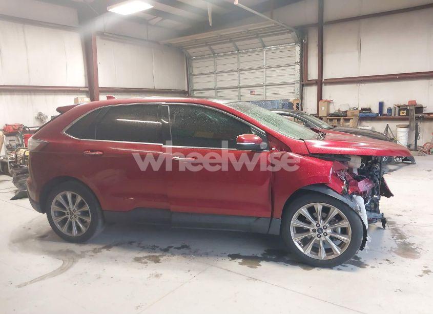 Photo 12 of 2017 Ford Edge TITANIUM (VIN 2FMPK3K99HBB74144)