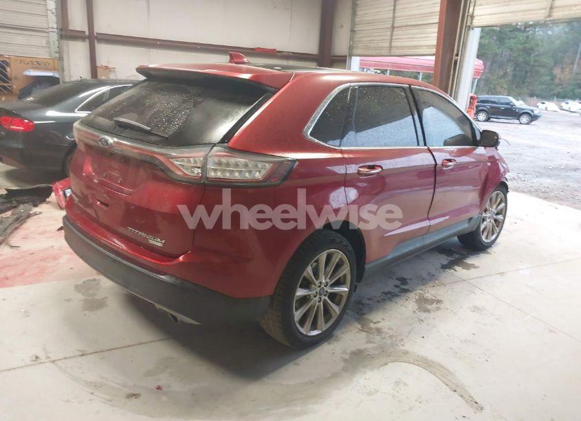 Photo 4 of 2017 Ford Edge TITANIUM (VIN 2FMPK3K99HBB74144)