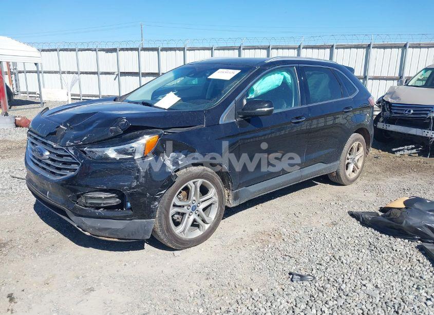 Photo 2 of 2019 Ford Edge TITANIUM (VIN 2FMPK3K99KBB53558)