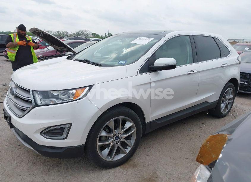 Photo 2 of 2017 Ford Edge TITANIUM (VIN 2FMPK3K9XHBC43939)