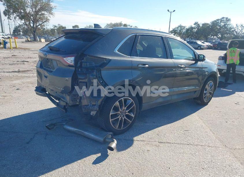 Photo 4 of 2018 Ford Edge TITANIUM (VIN 2FMPK3K9XJBC42764)