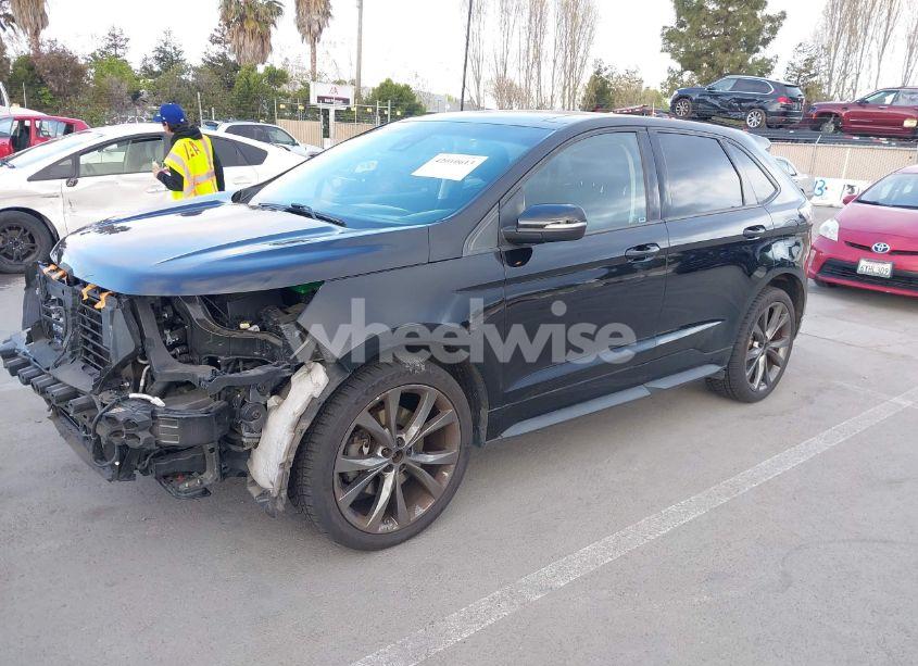 Photo 2 of 2016 Ford Edge SPORT (VIN 2FMPK4AP3GBB82860)