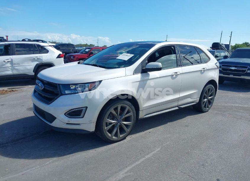Photo 2 of 2017 Ford Edge SPORT (VIN 2FMPK4AP4HBB45429)