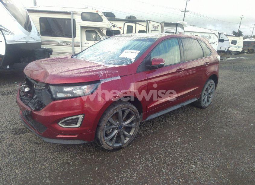 Photo 2 of 2017 Ford Edge SPORT (VIN 2FMPK4AP5HBC46396)